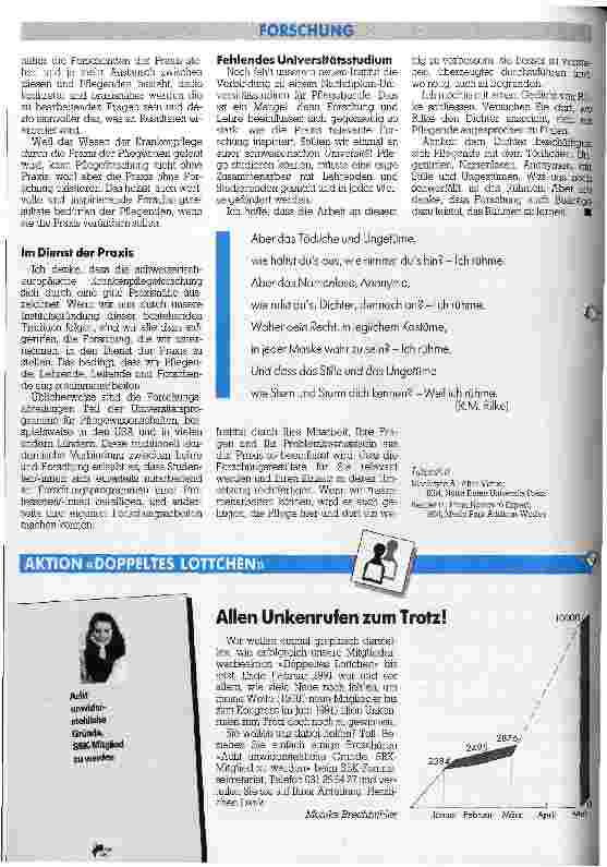 Vorschauseite 3: Der Sinn von Pflegeforschung