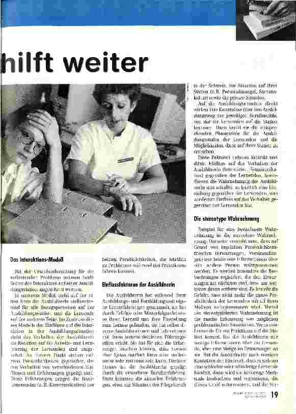 Vorschauseite 2: Umfassende Analyse hilft weiter