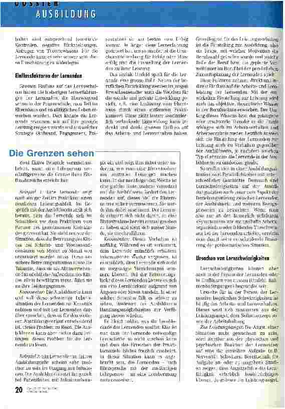 Vorschauseite 3: Umfassende Analyse hilft weiter