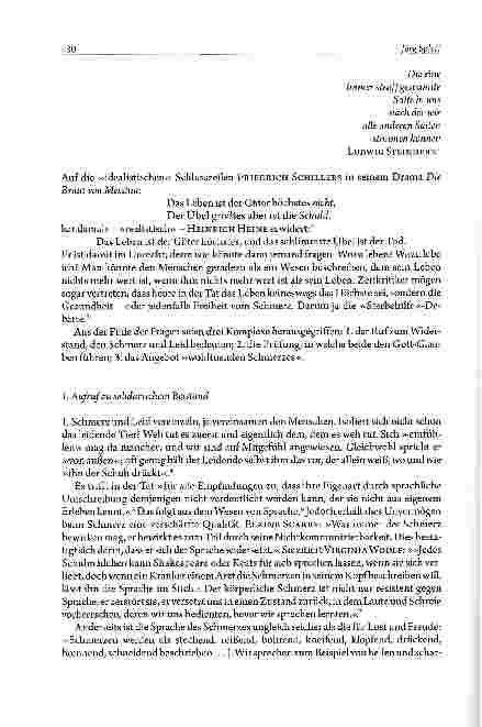 Vorschauseite 2: Schmerz - Sinn und Widersinn Das Leben leiden mögen?