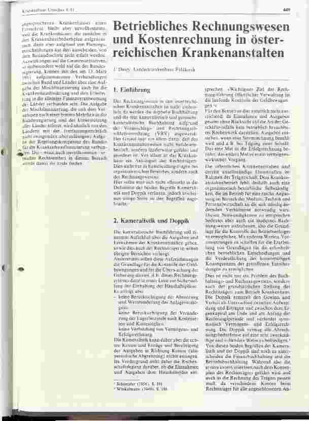 Vorschauseite 5: Änderung des Krankenhausfinanzierungsgesetzes