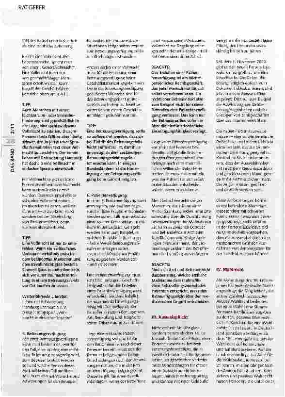 Vorschauseite 3: 18 werden mit Behinderung