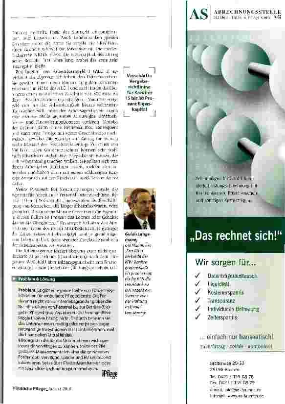 Vorschauseite 2: Chancen für Pflegedienste: Den richtigen Fördertopf für Betrieb und Projekte findenLicht in den dichten Förderdschungel bringen