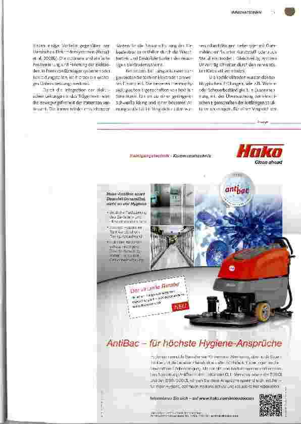 Vorschauseite 2: Breites Einsatzspektrum für textile Elektroden