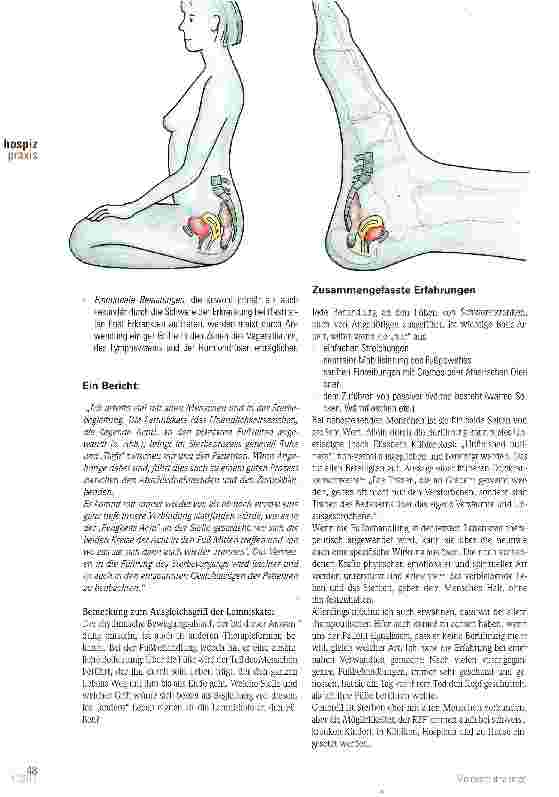 Vorschauseite 3: Reflexzonentherapie am Fuf (RZF) als komplementäre Therapie in der Hospizund Palliativversorgung