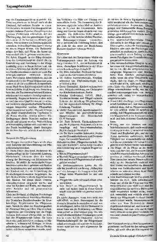 Vorschauseite 2: Wege zur Pflegeforschung - 1. Internationales Osnabrücker Symposium Pflegewissenschaft am 15.-16. September