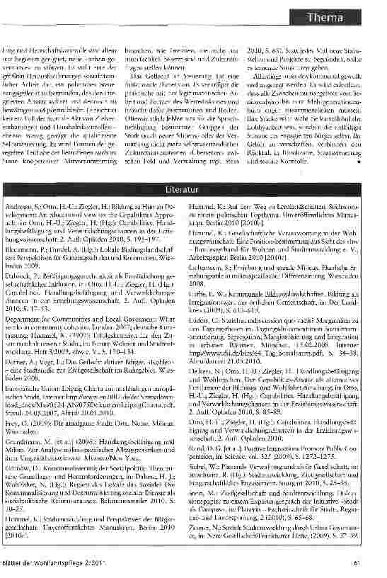 Vorschauseite 5: Helfende NachbarschaftVon der Sozialraumarbeit und der Rolle intergenerativer Angebote