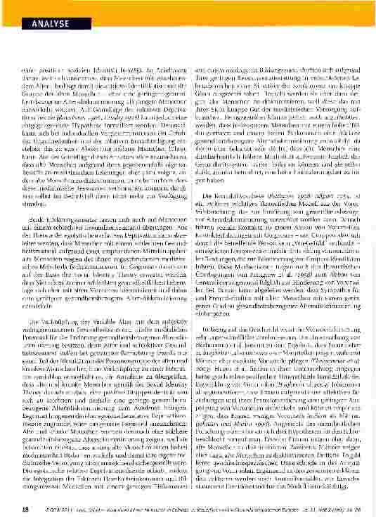 Vorschauseite 3: Abwertung älterer Menschen in beitragsund steuerfinanzierten Gesundheitssystemen Europas