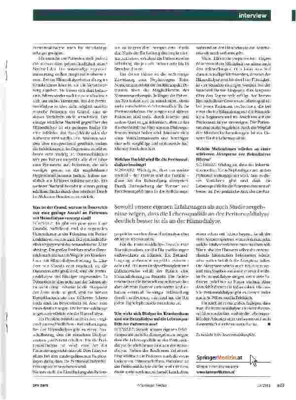 Vorschauseite 2: „Die Patienten sind meist begeistert