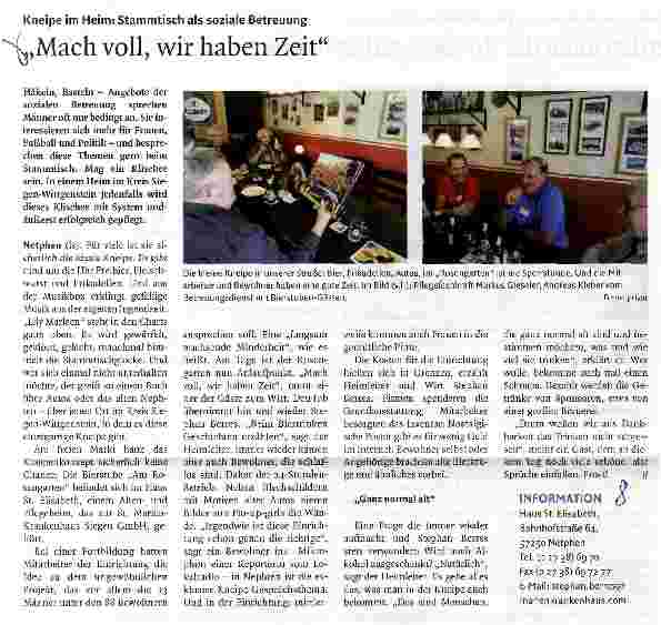 Vorschauseite 1: „Mach voll, wir haben Zeit