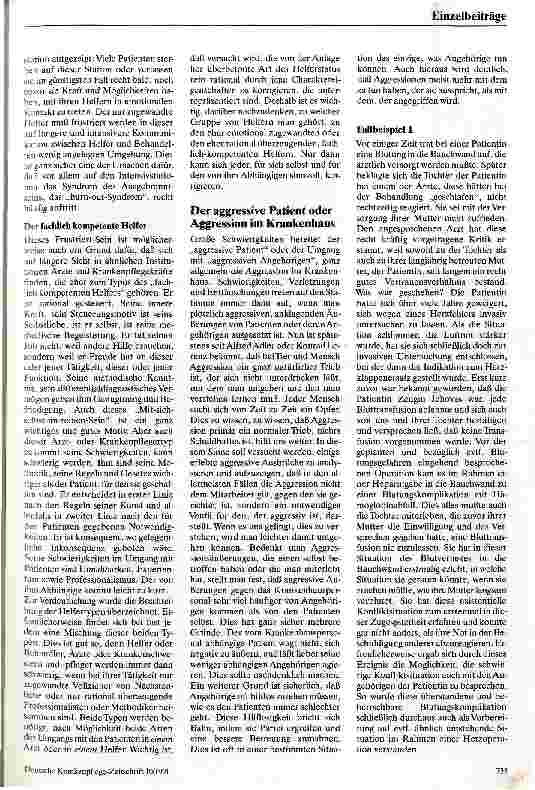 Vorschauseite 3: Der schwierige Patient