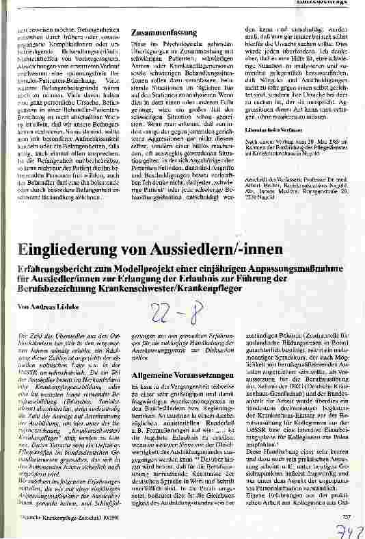Vorschauseite 5: Der schwierige Patient