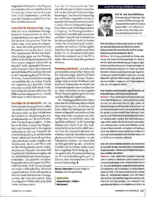 Vorschauseite 2: Ruhe hinter dem Apothekentresen