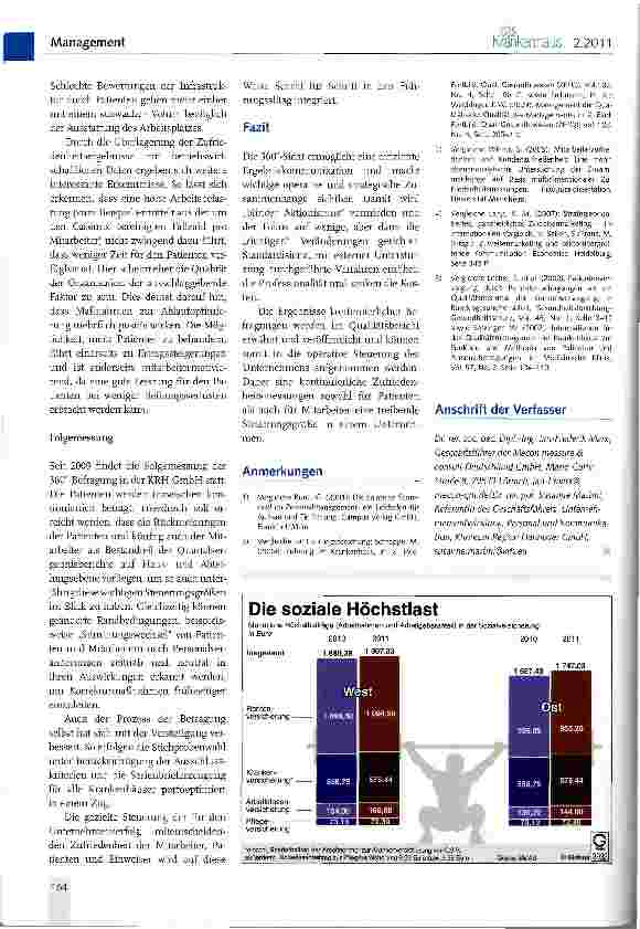 Vorschauseite 4: Klinikum Region HannoverDie 360°-Zufriedenheitsbefragungen als Managementinstrument