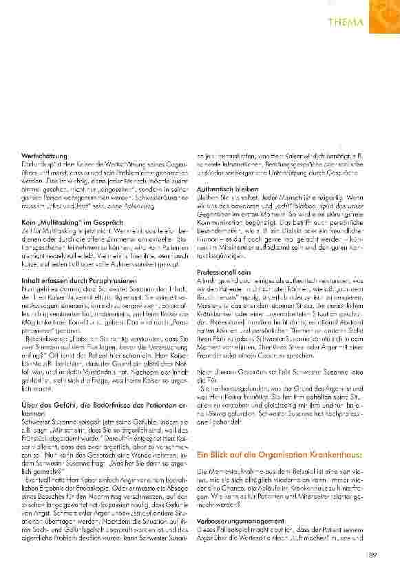 Vorschauseite 3: Was braucht der Patient?Hilfe durch Grundlagen der Kommunikation im Pflegealltag