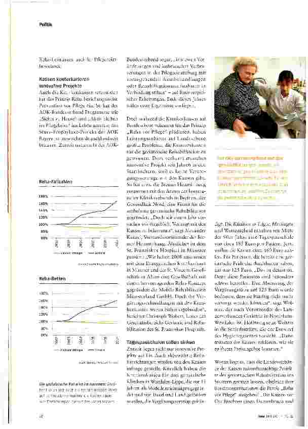 Vorschauseite 3: Reha spart Millionen