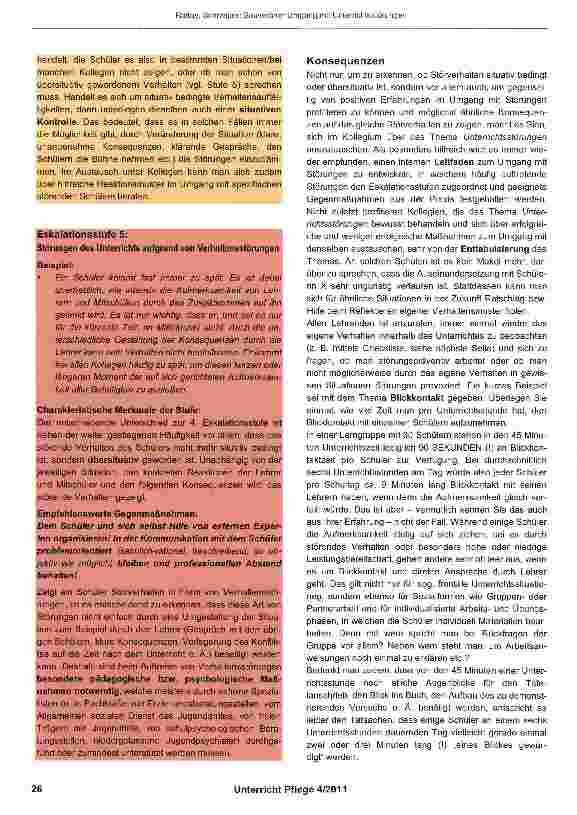 Vorschauseite 6: Souveräner Umgang mit Unterrichtsstörungen