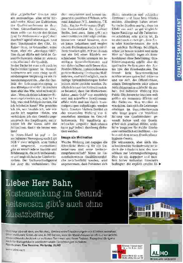 Vorschauseite 2: Pay for Performance