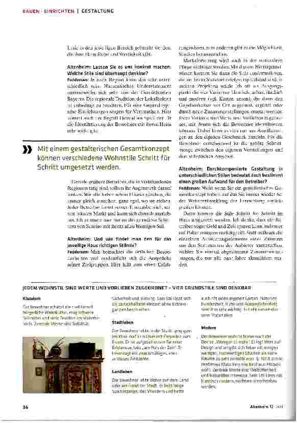 Vorschauseite 3: Individuelle Wohnstile wählen