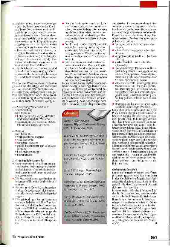 Vorschauseite 5: Das Krankheitsbild bestimmt die Pflege