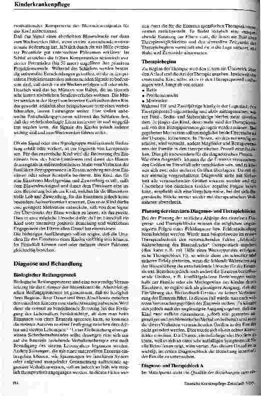 Vorschauseite 3: Verhaltenstherapeutische Behandlung von Enuresis und Enkopresis