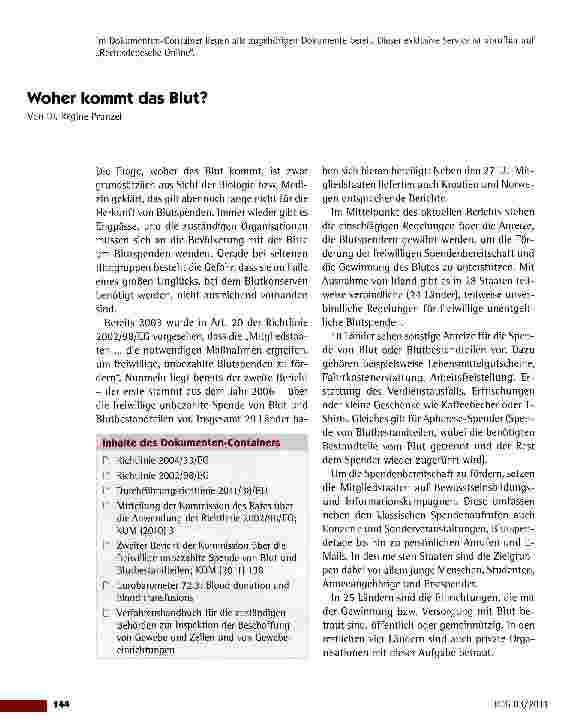 Vorschauseite 5: Schadensersatzanspruch wegen unterlassenen Hinweises auf mögliches LetalitatsrisikoOLG Frankfurt vom 16.11.2010 (8 U 88/10)