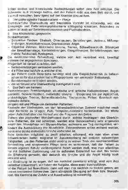 Vorschauseite 3: Alkoholismus und Drogensucht - Aufgaben des Pflegepersonals