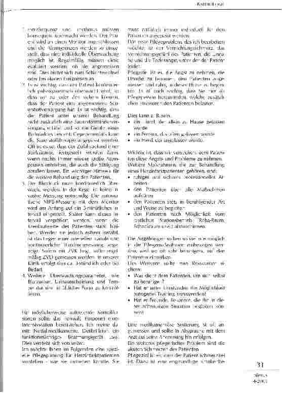 Vorschauseite 2: Behandlung von Patienten mit Myocardinfarkt, Akuttherapie, Katheterintervention, Langzeitbehandlung aus pflegerischer Sicht Teil 1