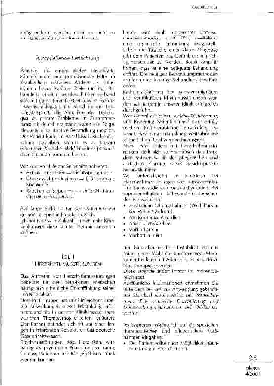 Vorschauseite 6: Behandlung von Patienten mit Myocardinfarkt, Akuttherapie, Katheterintervention, Langzeitbehandlung aus pflegerischer Sicht Teil 1