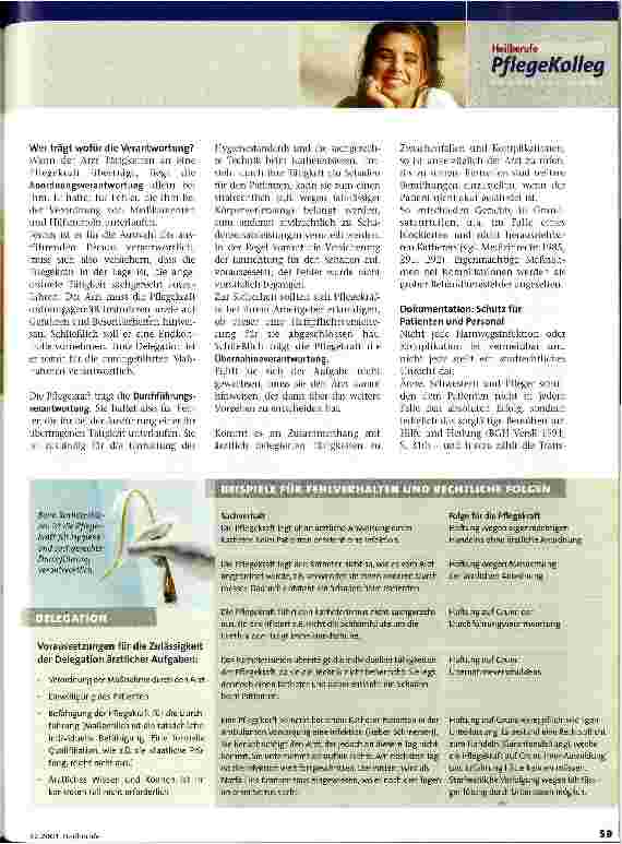 Vorschauseite 2: Zwischen Krankenblatt und Paragraphen Transurethrale Harnableitungssysteme, Teil 3