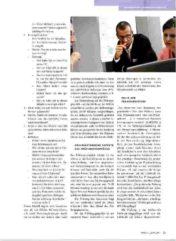 Vorschauseite 4: PRUFUNGSGESPRACHE IN DER PFLEGEAUSBILDUNG
