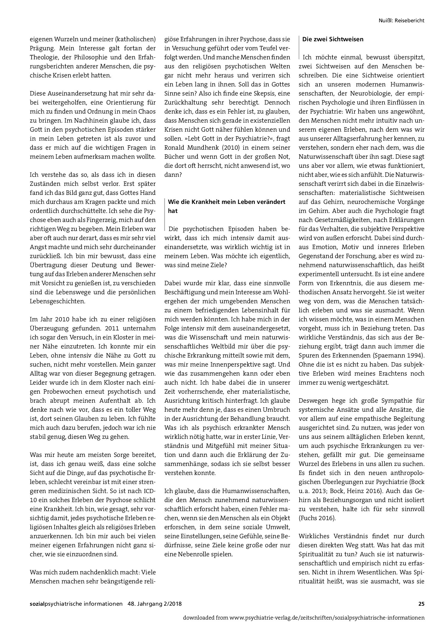 Vorschauseite 2: Reisebericht