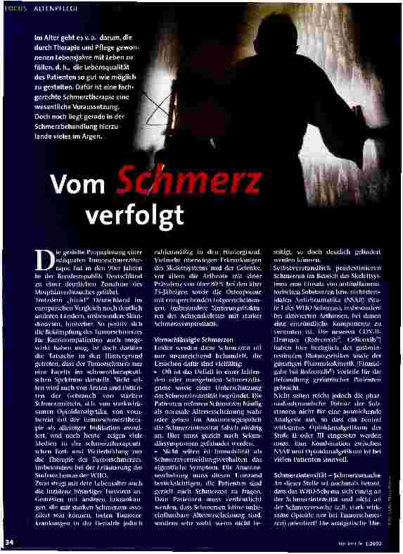 Vorschauseite 1: Vom Schmerz verfolgt