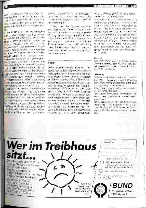 Vorschauseite 5: Zur Novellierung der Krankenhausfinanzierung - Reflexionen aus der Praxis