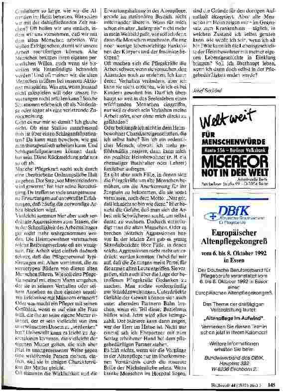 Vorschauseite 4: Als Altenpfleger im Altenheim