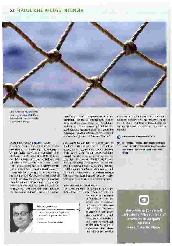 Vorschauseite 2: Zum Netzwerken verpflichtet