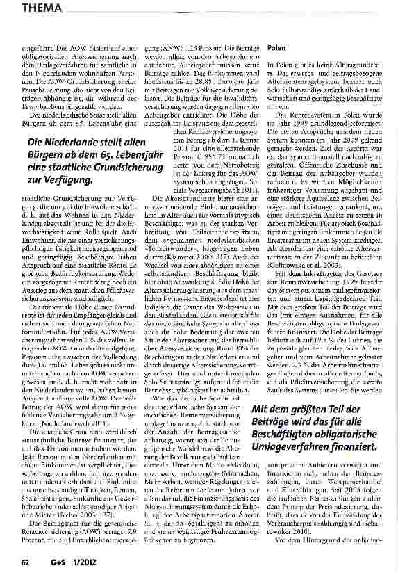 Vorschauseite 5: Atypische Beschäftigung und der staatliche Schutz vor Altersarmut - ein europäischer Vergleich
