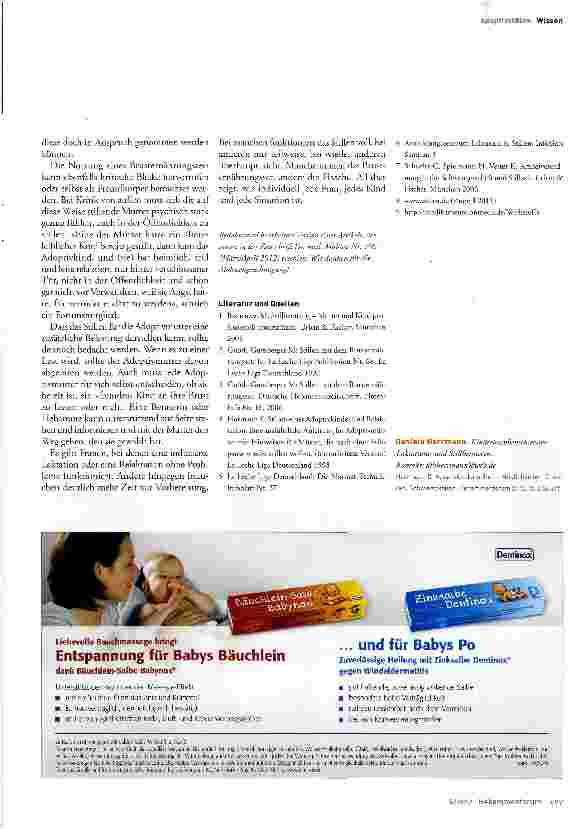 Vorschauseite 4: Adoptivkinder stillen - Möglichkeiten, Chancen, Schwierigkeiten