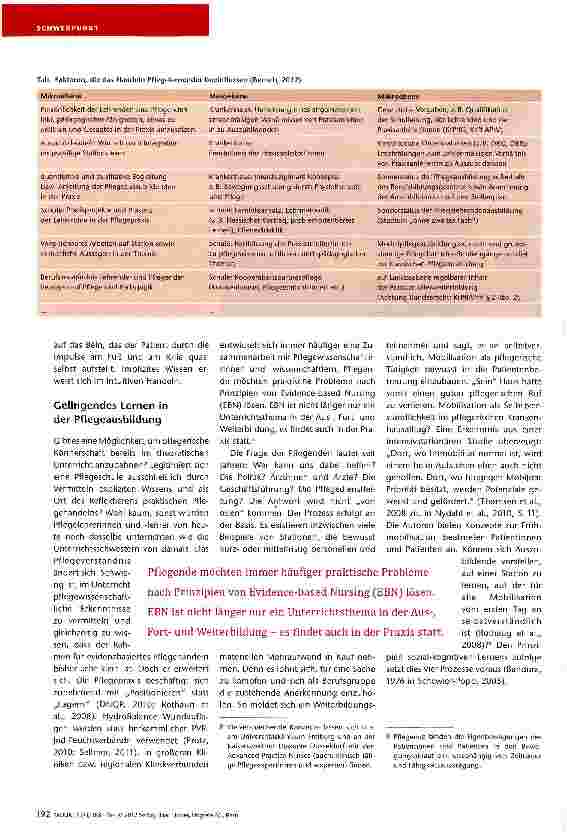 Vorschauseite 5: Ausbildungswissen und praktisches Handeln -zwei Welten