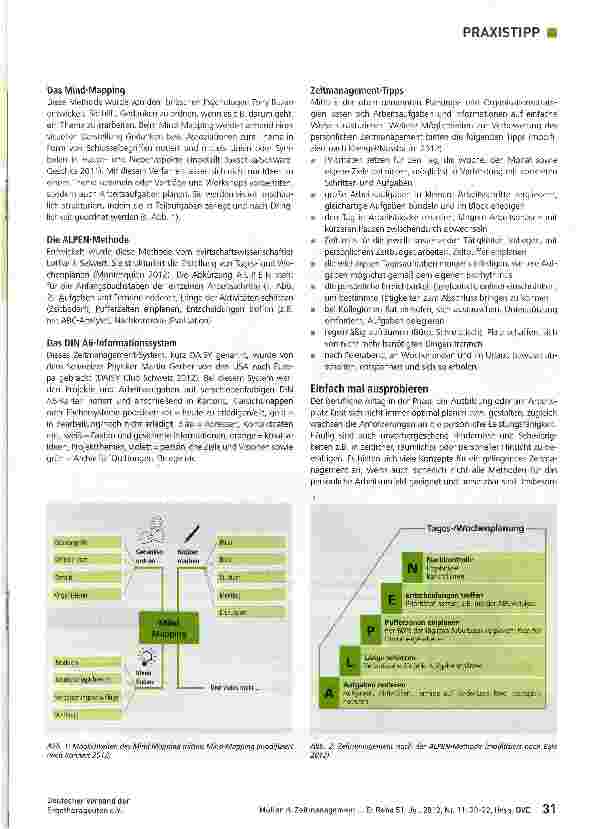 Vorschauseite 2: Zeitmanagement -Einfach mal ausprobieren!