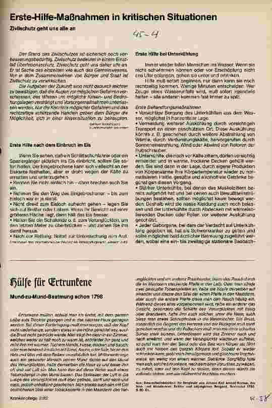 Vorschauseite 1: Erste-Hilfe-Maßnahmen in kritischen Situationen