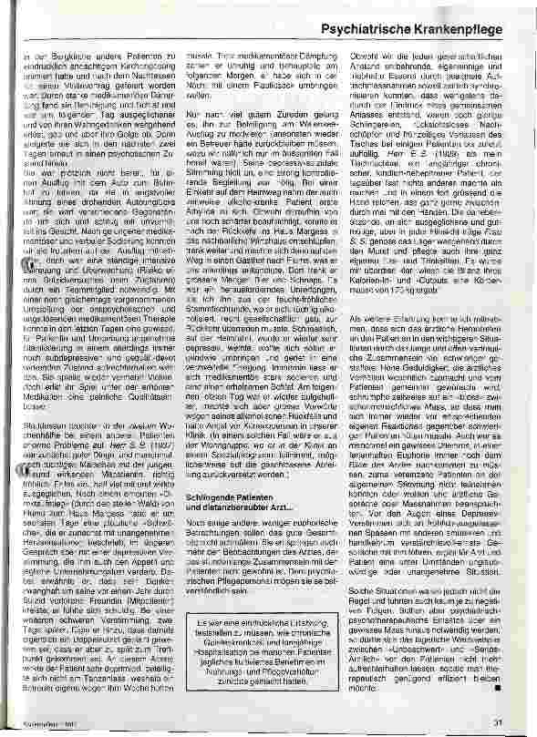 Vorschauseite 4: Ein Ferienlager mit psychiatrischen Patienten