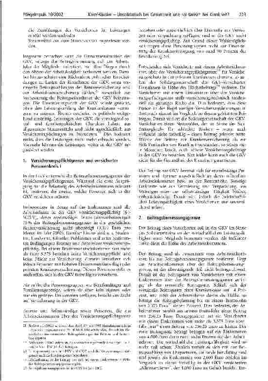Vorschauseite 6: Unsolidarisch bei Gesundheit und solidarisch bei Krankheit? Überlegungen zum Prinzip der Solidarität in der Gesundheitsversorgung