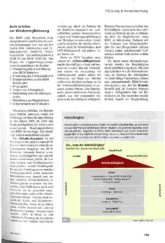 Vorschauseite 2: Zurück im Job