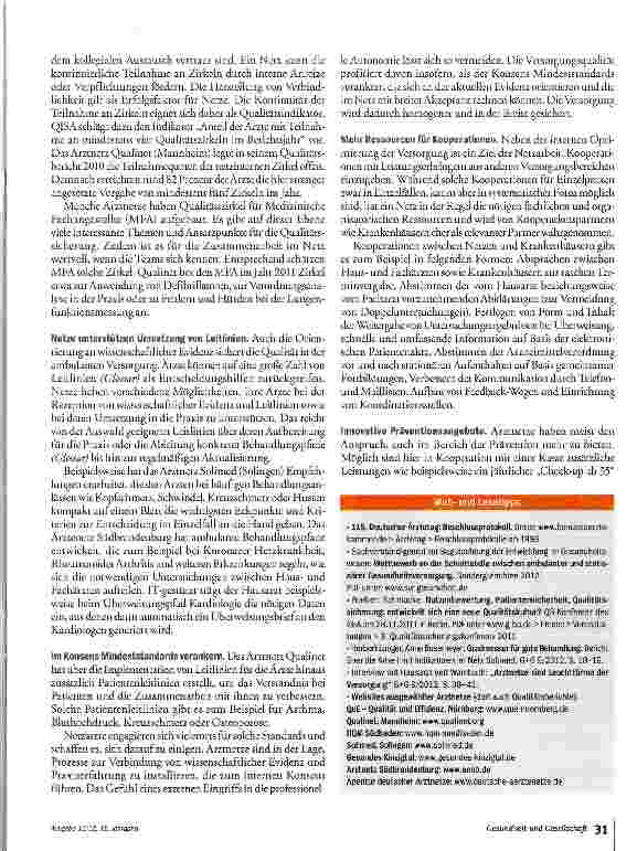 Vorschauseite 3: Netze machen Ärzte stark
