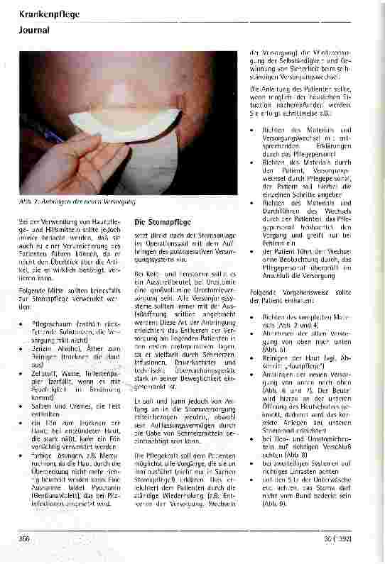 Vorschauseite 5: Allgemeine Stomapflege Grundlagen