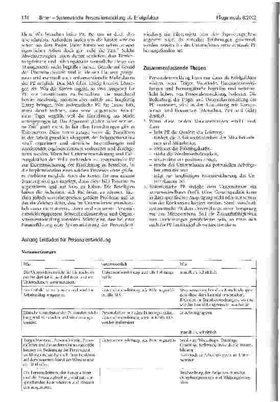 Vorschauseite 5: Systematische Personalentwicklung als Erfolgsfaktor für Unternehmen der Sozialwirtschaft