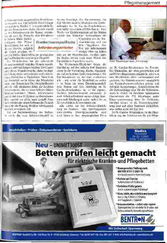 Vorschauseite 2: Arbeitszeiten: Dienstplan nach Wunsch