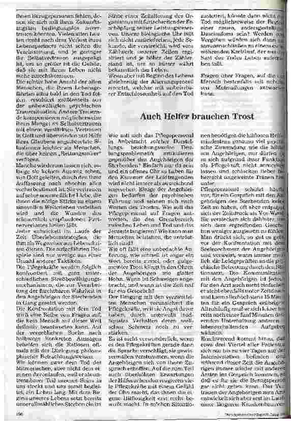 Vorschauseite 5: Überlebensstrategien angesichts des Todes Beobachtungen auf Intensivstationen