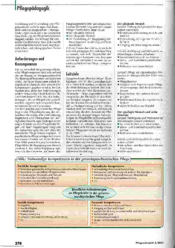 Vorschauseite 2: Ein Curriculum im Zeichen der Begegnung von Mensch zu Mensch